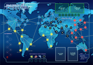 Pandemic game map